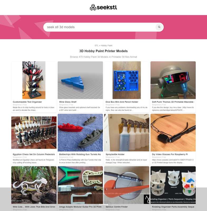 Hobby Paint 3D Printer Files - STL 3D Models - SeekStl