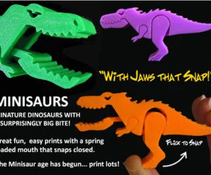 Minisaurs 3D Models