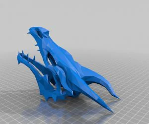 Dragon Skull From Skyrim 3D Models