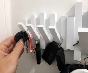 Key Peg Hook Hanger 3D Models