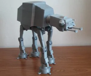 Motorized Star Wars Atat 3D Models