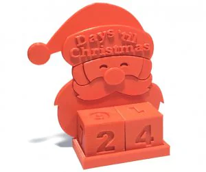 Christmas Advent Calender 3D Models