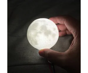 Moon Lamp 3D Models