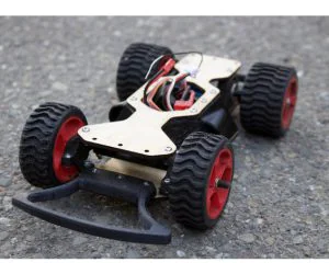 Diy Rc Street Racing Car One Week Classroom Project 3D Models
