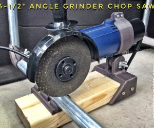 Angle Grinder Chop Saw For Emt Conduit And 2020 Extrusion 3D Models