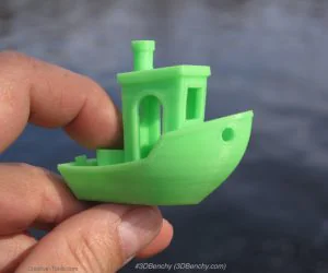 3Dbenchy The Jolly 3D Printing Torturetest By Creativetools.Se 3D Models