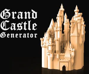 Grand Castle Generator 3D Models