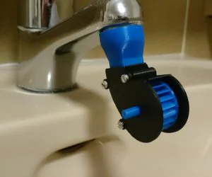Mini Water Tap Turbine 3D Models