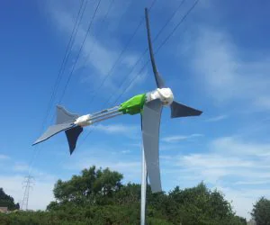 Wind Turbine Catchthewind. 3D Models
