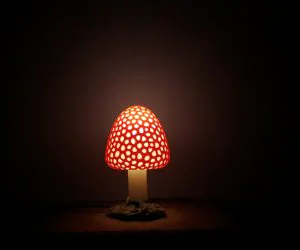 Mushroom Lamp 3D Models