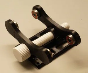 Filament Spool Holder Bearings And Custom Width 3D Models