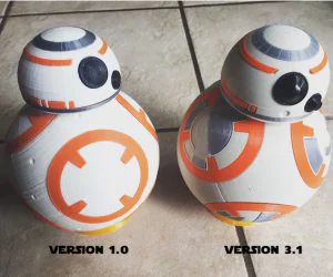 Star Wars Bb8 Upgrade 3.4 3D Models