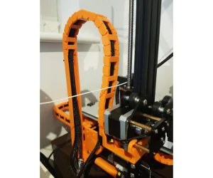 Creality Cr10 Z Axis Cable Drag Chain 3D Models