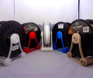 Standard Sized Universal Spool Holder 3D Models