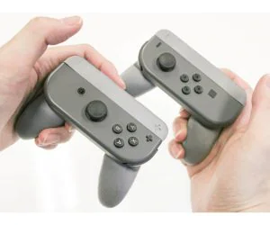 Nintendo Switch Single Joycon Grip And 3D Models