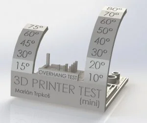 Mini All In One 3D Printer Test 3D Models