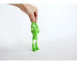 Ankly Robot 3D Printed Assembled 3D Models