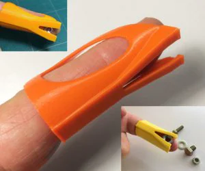 Finger Wrench Digit Spanner 3D Models