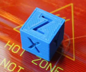 Xyz 20Mm Calibration Cube 3D Models