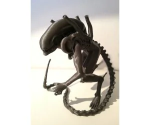 Alien Xenomorph Warrior Drone 3D Models