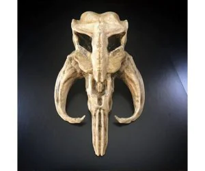 Mandalorian Mythosaur Skull 3D Models