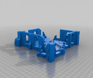 Warhammer 40K Modular Building 3D Models