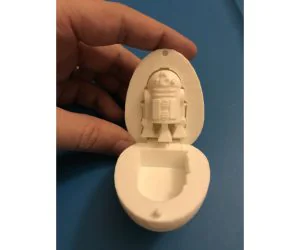 R2D2 Surprise Egg 3D Models