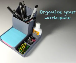 Desk Organizer 3D Models