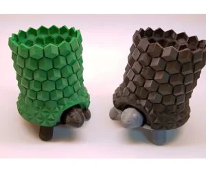 Turtle Planter 3D Models