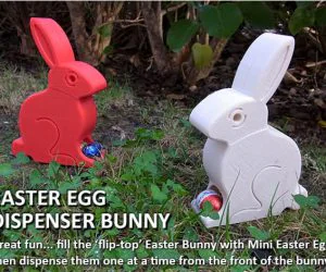 Easter Egg Dispenser Bunny 3D Models