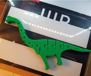 Flexy Brachiosaurus 3D Models