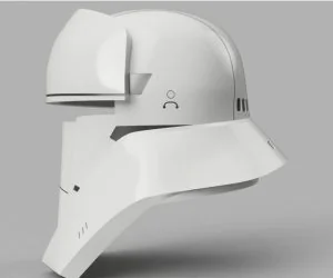 Tank Trooper Helmet Star Wars Rogue One 3D Models