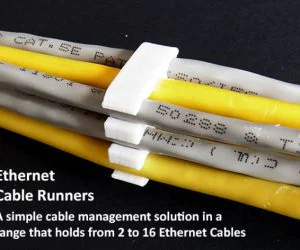 Ethernet Cable Runners 3D Models