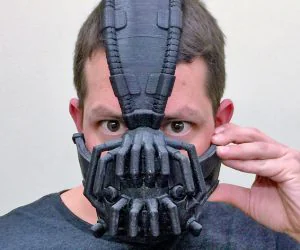 Bane Mask The Dark Night Rises 3D Models