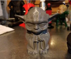 Mini Yoda 3D Models