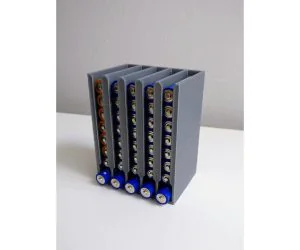 Customizable Battery Dispenser 3D Models