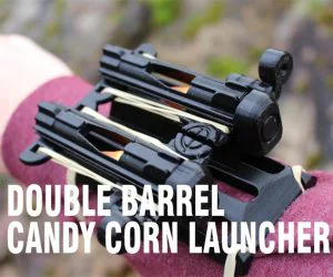 Double Barrel Candy Corn Launcher 3D Models