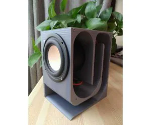 Hifi Maze Speaker Audio Box 3D Models