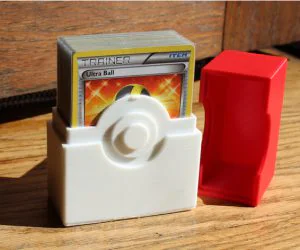 Pokemon Tcg Card Box For Official Pokemon Sleeves 3D Models