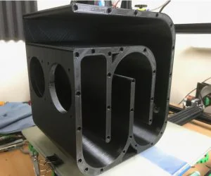 Bluetooth Speaker Quarter Wave Transmission Line 3D Models
