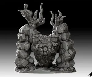 Earth Golem Join Our Patreon 3D Models