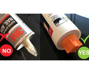 The Sealant Cartridge Nozzle Cap That Works. New Version Available 3D Models