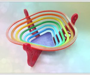 Bowl For Sweets “Rainbow” 3D Models