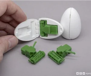 Surprise Egg 11 Tiny Harvester 3D Models