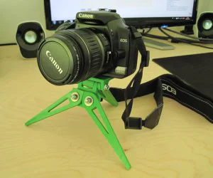 Compact Camera Tripod Foldable 3D Models
