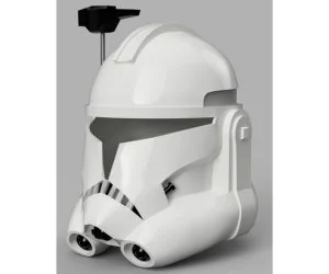 Captain Rexs Helmet Phase 2 Star Wars 3D Models