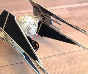 Star Wars Tie Interceptor Heavy Cannon Conversion 3D Models