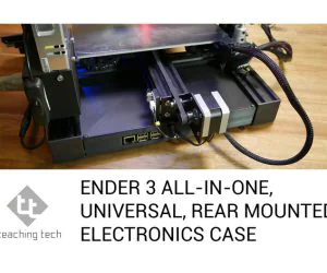 Ender 3 All In One Universal Rear Electronics Case 3D Models