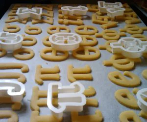 Maths Cookie Cutter Set 3D Models