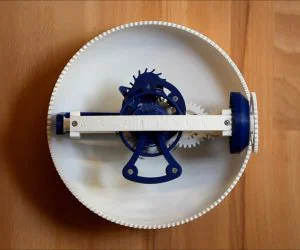 Clockwerk A 3D Printed Threeaxis Tourbillon 3D Models